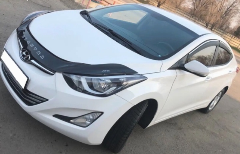 Спойлер на капот Hyundai Elantra 2011